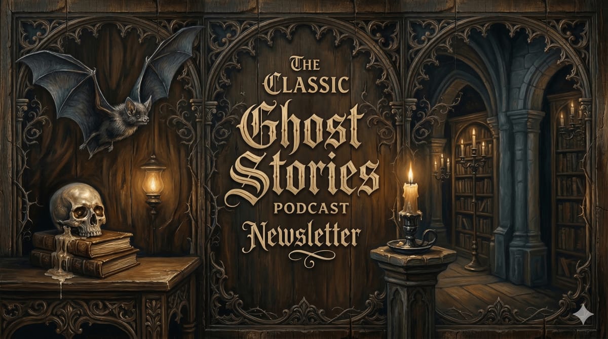 The Classic Ghost Stories Podcast Newsletter Banner