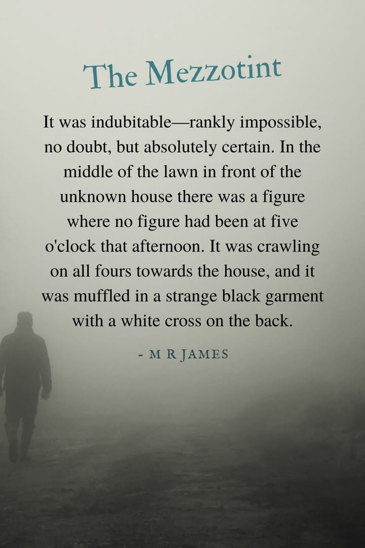 The Mezzotint by M R James