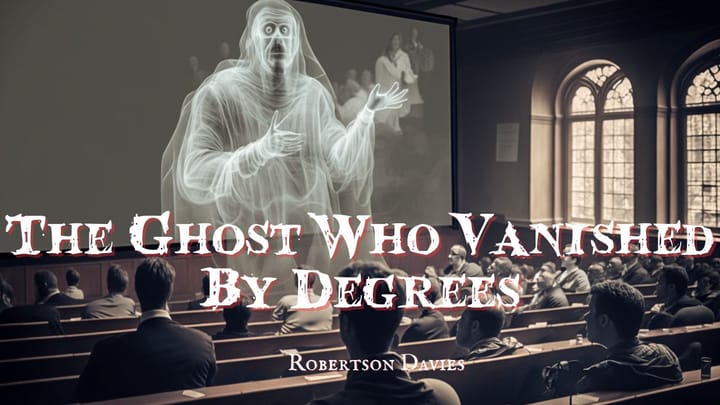 The Ghost Who Vanished by Degress